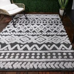 Outdoor Rug Global Charcoal - Opalhouseā¢