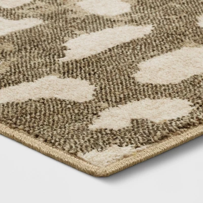 Elderberry Snake Skin Print Woven Rug Gray - Opalhouse - Image 2