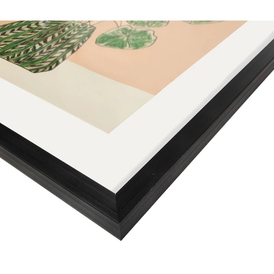 (Set Of 3) 9" X 18"/14" X 14"/16" X 20" Floral Mixed Size Frames Black - Opalhouse™ Designed With Jungalow™ - Image 5