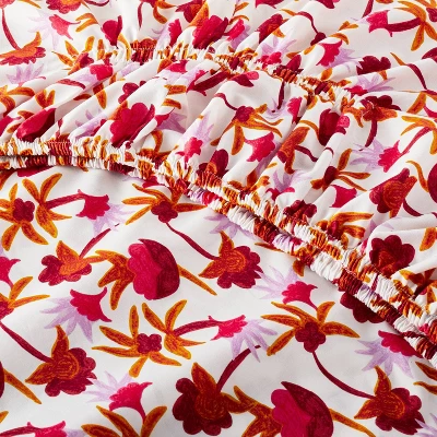 Printed Cotton Percale Sheet Set - Opalhouse™ Designed With Jungalow™ - Image 3