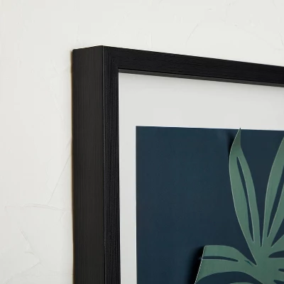 (Set Of 3) 16" X 20" Floral Paper Collage Framed Wall Art White - Opalhouse™ Designed With Jungalow™ - Image 2