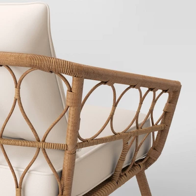 Britanna Patio Loveseat, Outdoor Furniture - Natural - Opalhouse⢠- Image 4