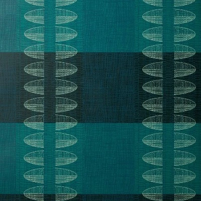 Diskus Plaid Peel And Stick Wallpaper Blue - Opalhouse™ Designed With Jungalow™ - Image 2