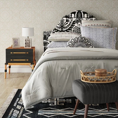 5" X 7" Scratched Bone Photo Frame Light Brown - Opalhouse⢠- Image 2