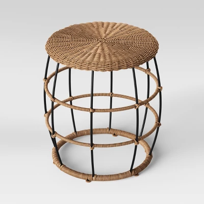 Southport Patio End Table Black/Brown - Opalhouse⢠- Image 3