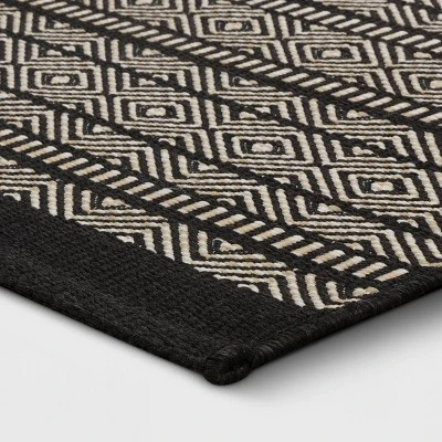 5' X 7' Outdoor Rug Multi Stripe Global Pink - Opalhouseā¢