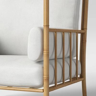 Calla Canopy Patio Accent Chair - White - Opalhouse⢠- Image 4