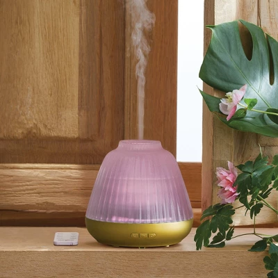 300ml Electric Remote Illuminated Textured Plastic Diffuser - Opalhouse⢠- Image 4